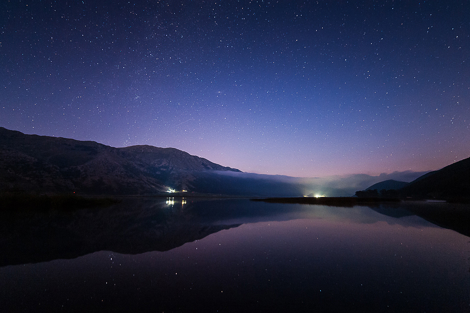 stelle al lago del matese