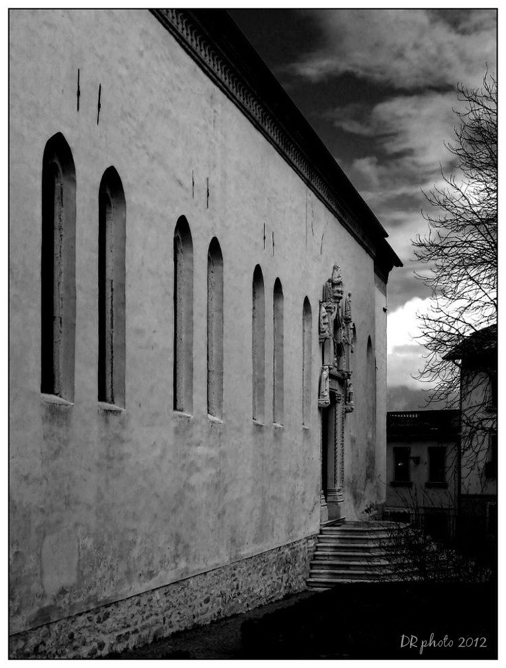vista laterale della Cattedrale di S.Stefano a Belluno