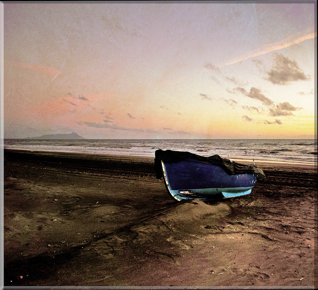 ...al tramonto