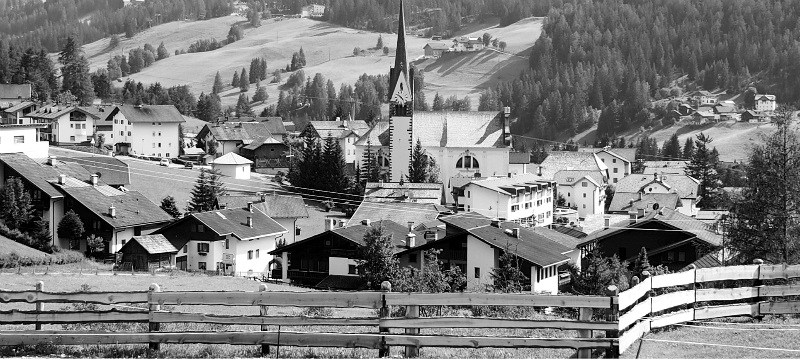 Alta Badia B/W