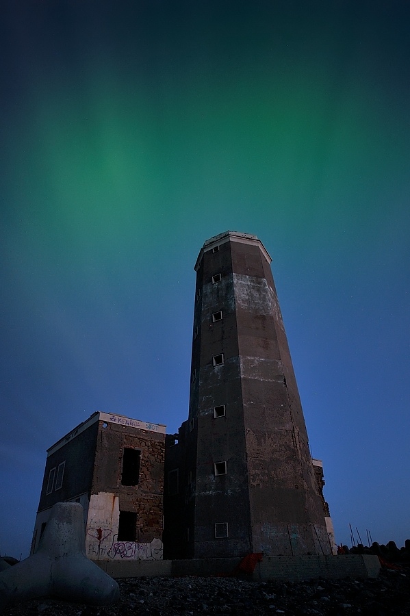 Aurora boreale ... a Fiumicino
