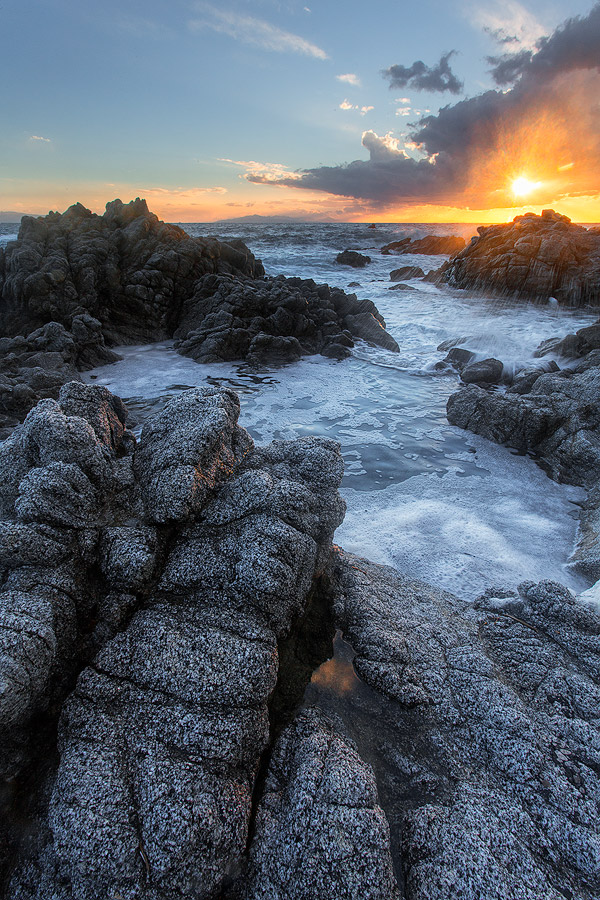Sunset in Capo Vaticano