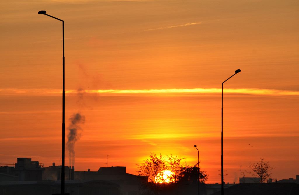 Alba dalla Tangenziale