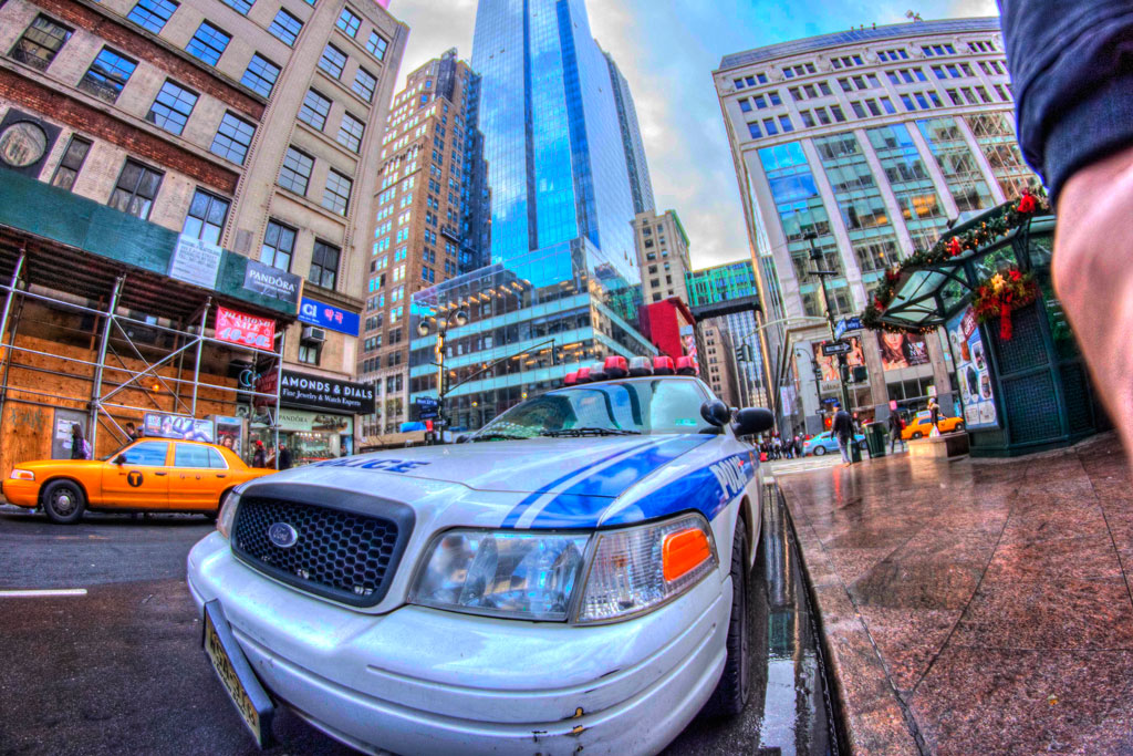 polizia nella grande mela