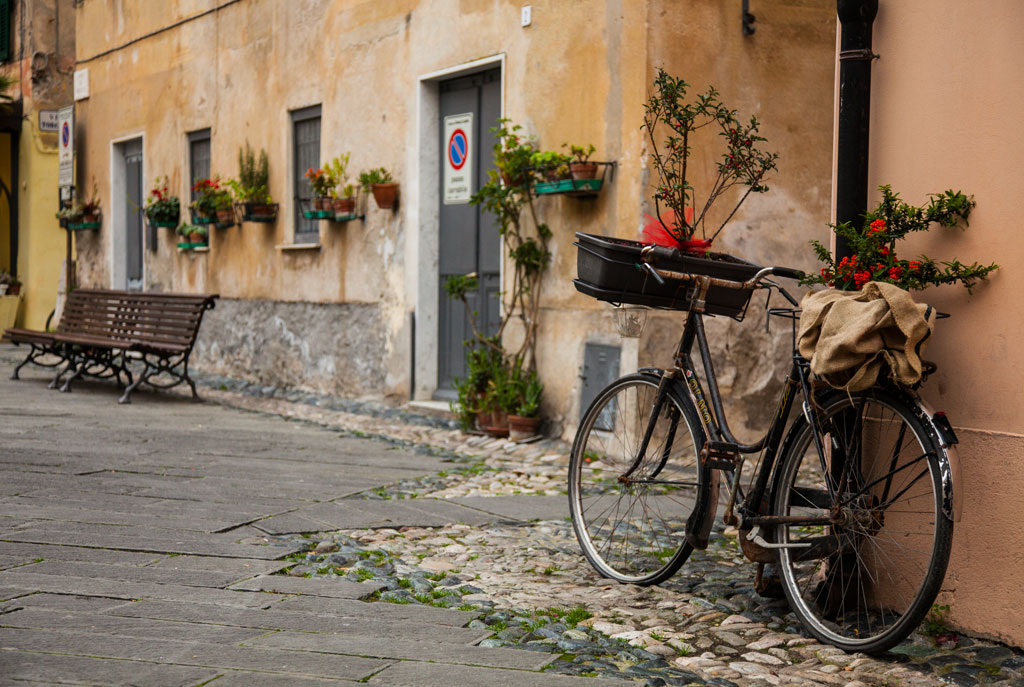 Bici a Finalborgo