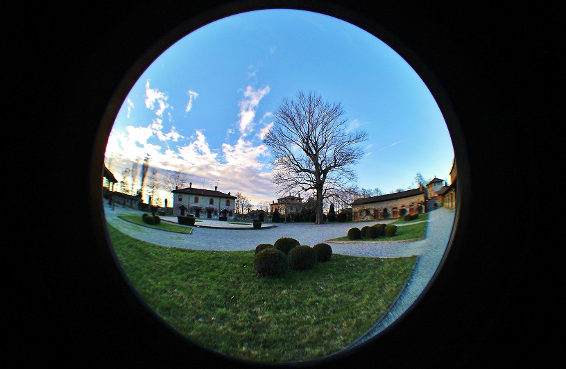 Fisheye in piazza