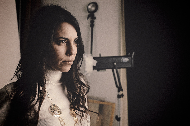 io e la mia Fuji... dietro la "quinta"...