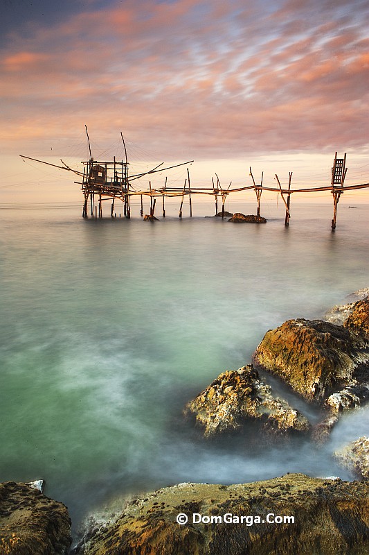Tramonto sul Trabocco