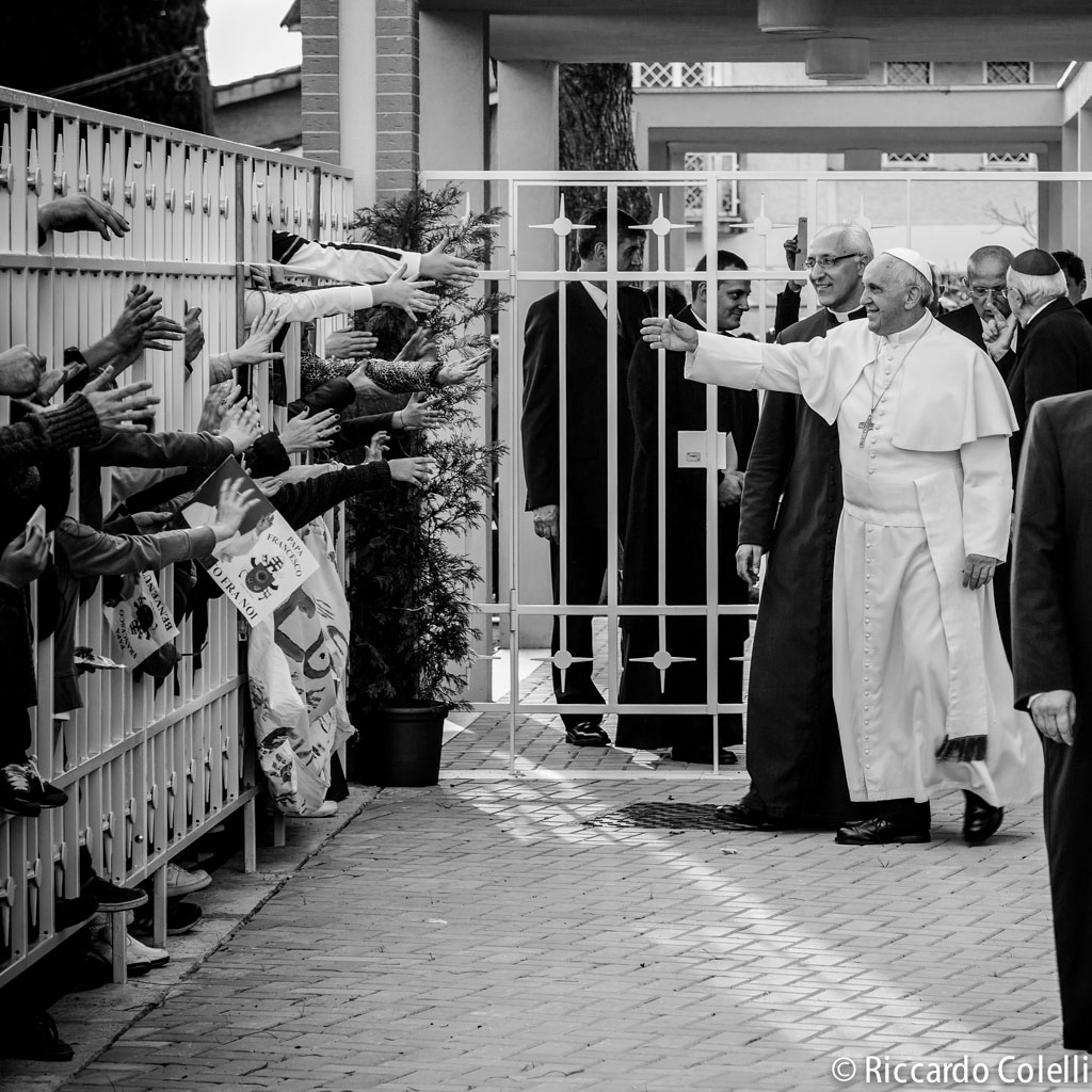 Un Papa all'Infernetto (periferia di Roma)