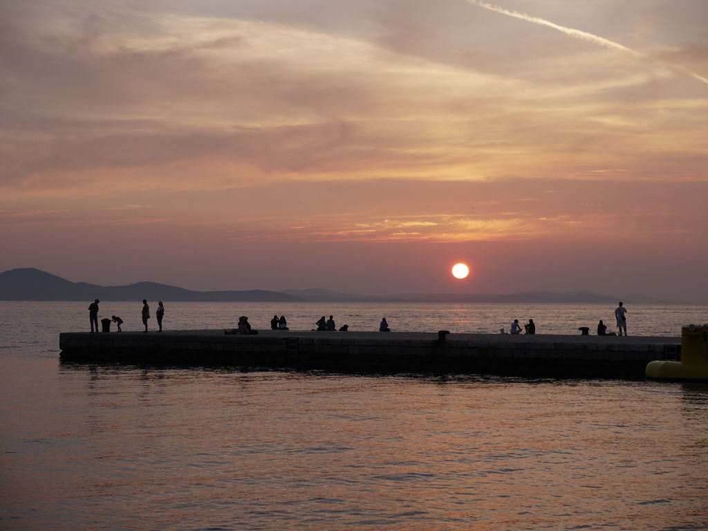 Tramonto a Zara