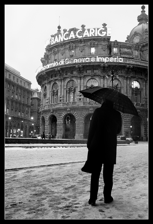 Sotto la neve a DeFerrari