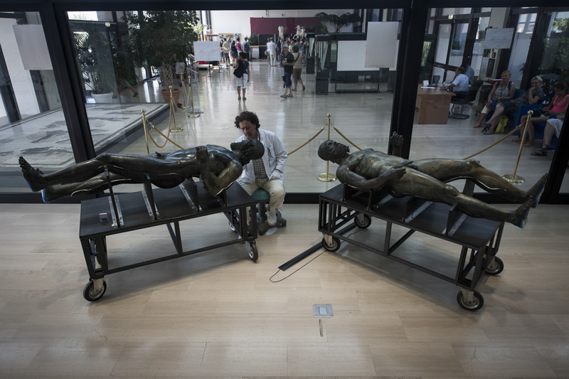 i bronzi di Riace - reportage