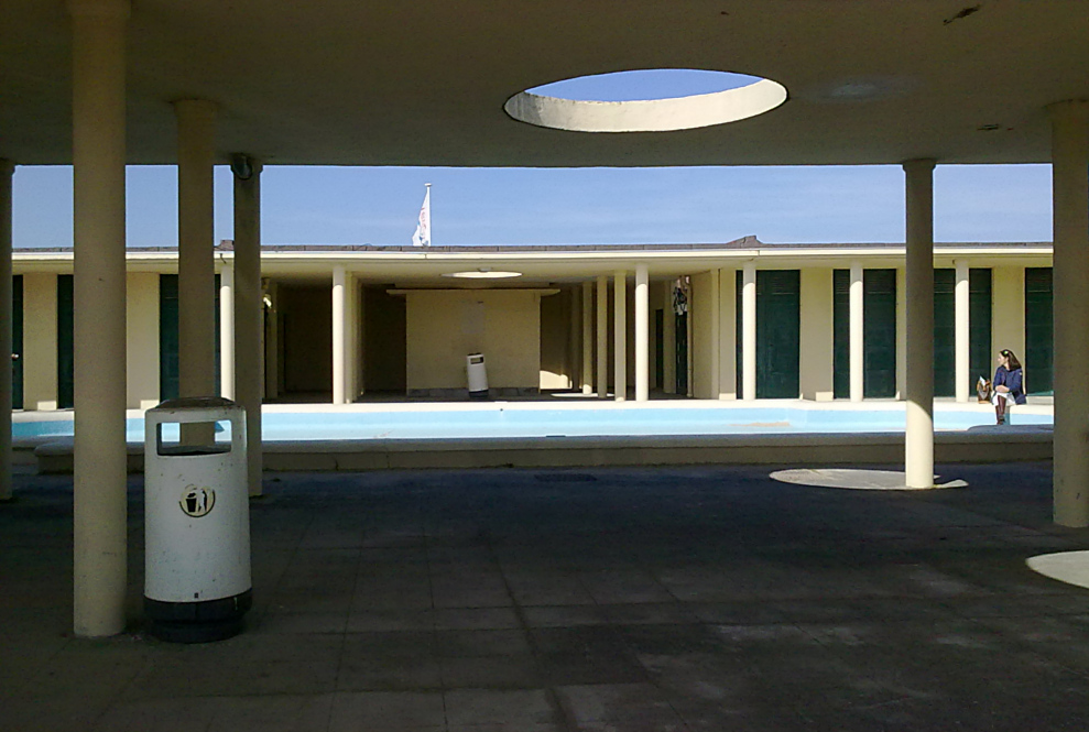 Stabilimento balneare d'inverno