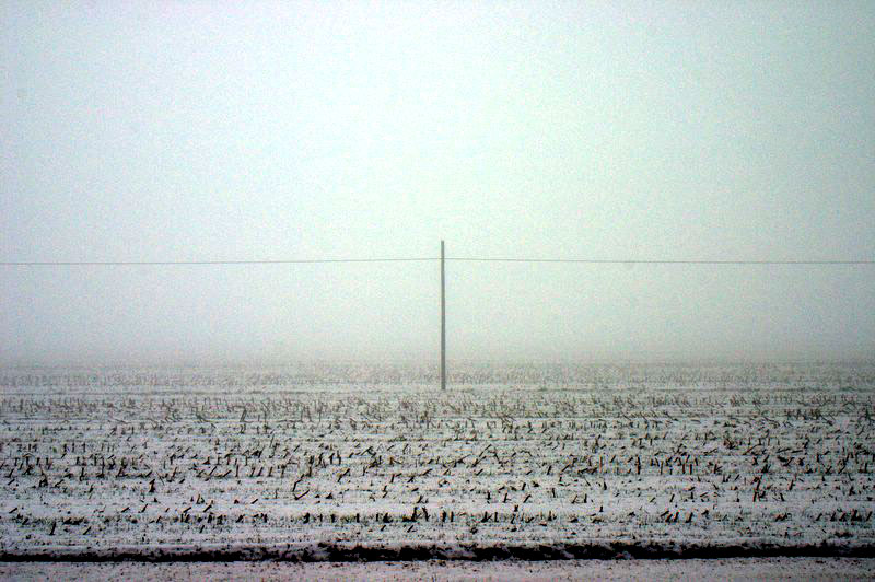 Modena neve e nebbia