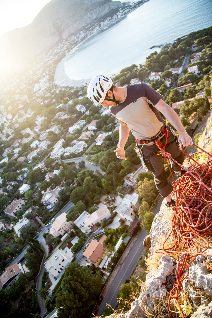 Via di arrampicata conclusa - Monte Pellegrino - Palermo