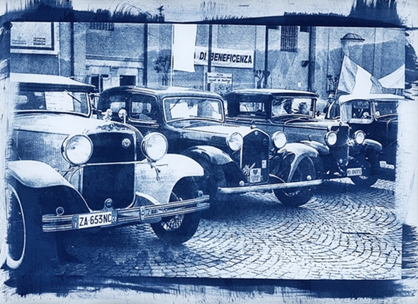 sprechi di Stato... auto blu ! ;/) cianotipia