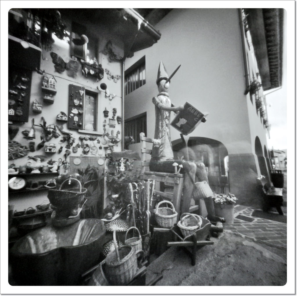 Mentre la fotografia non pu� mentire, i bugiardi possono fotografare! ;/) Pinocchio-pinhole