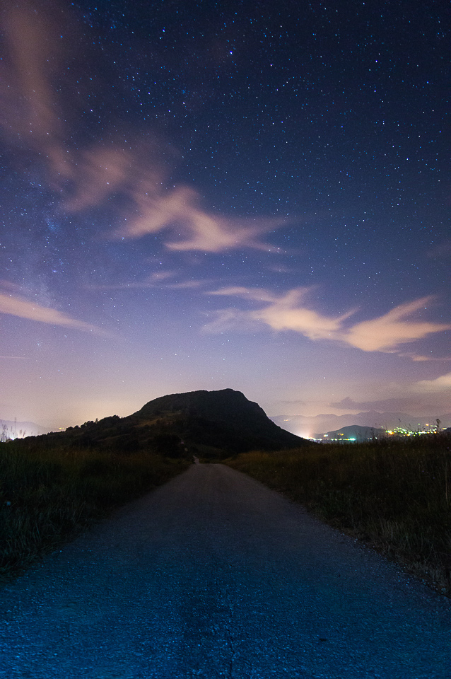 Stelle e strade di campagna