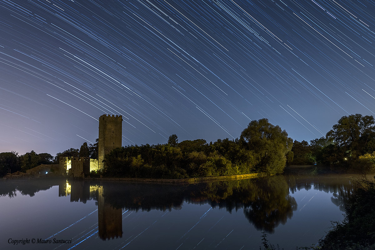 Ninfa under the stars