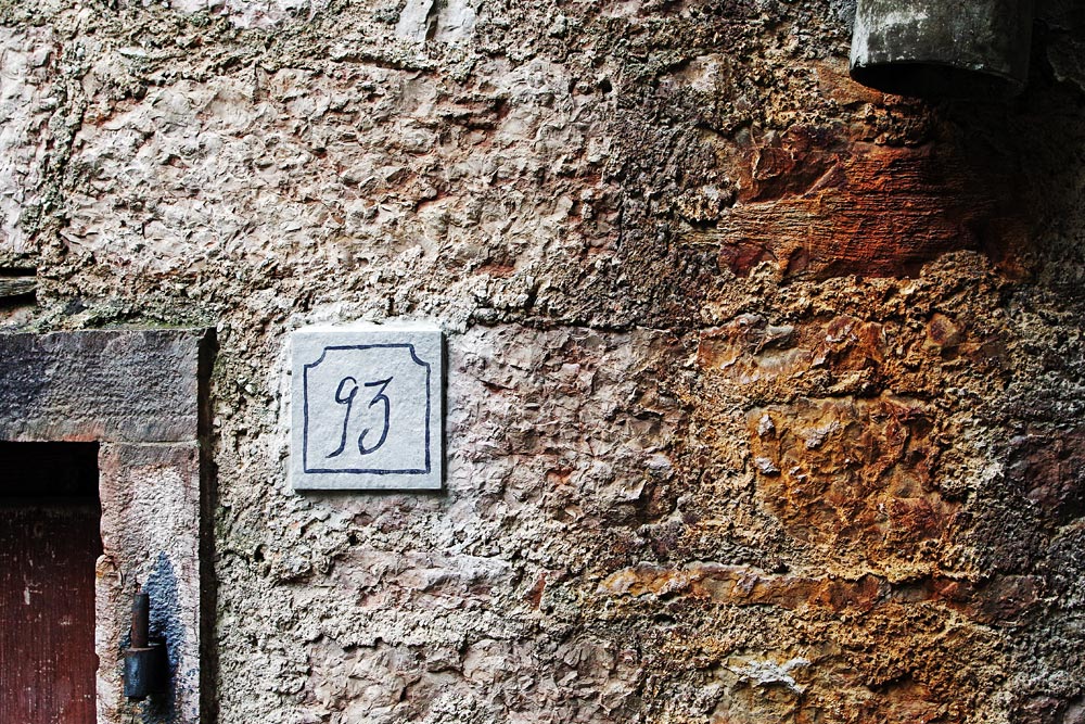 Erto, dettaglio di abitazione