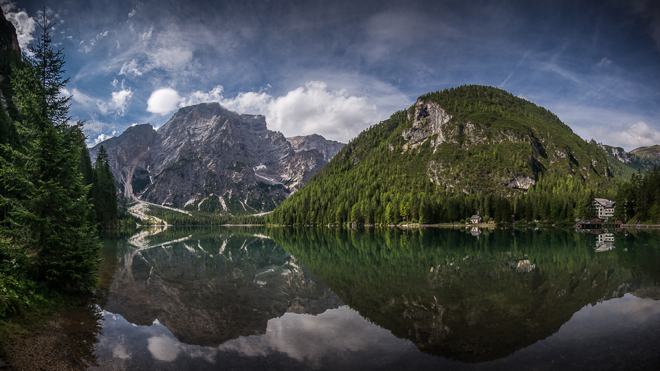 Lago di Braies (panoramica)