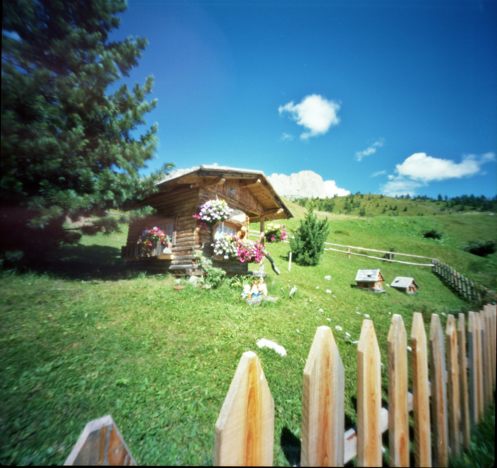 postcard from the Dolomites ;/) pinhole