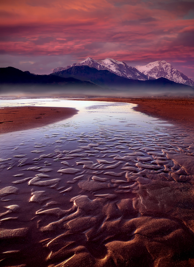 A moment after sunset