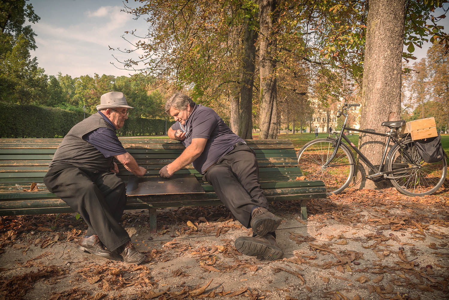 i giocatori di domino