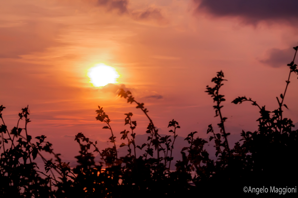 Tramonto a Ventimiglia
