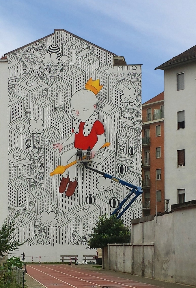 L'artista al lavoro