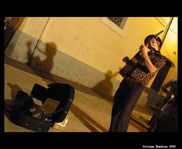musicisti di strada
