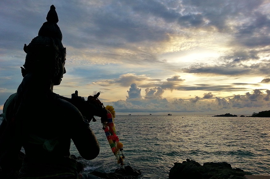 Preghiera al tramonto