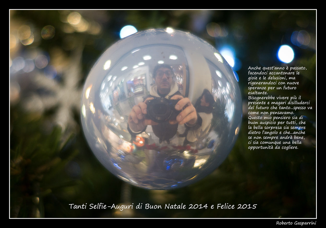 Tanti Selfie-Auguri a tutti!