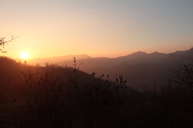 Tramonto In Appennino