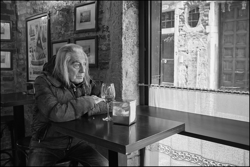 Un bicchiere al bacaro.