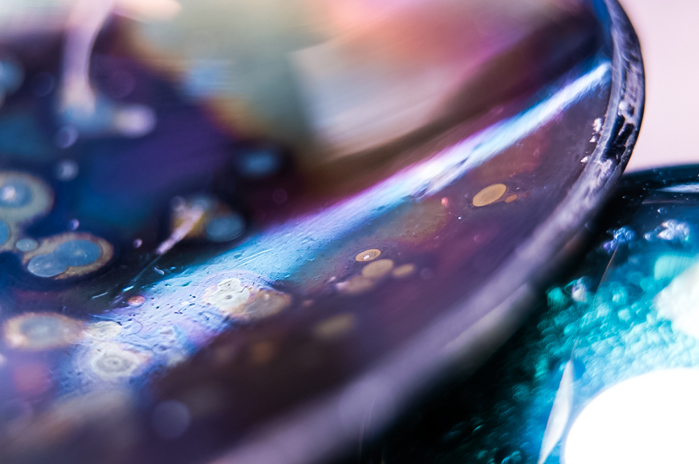 cucchiaio d'argento ossidato - 2