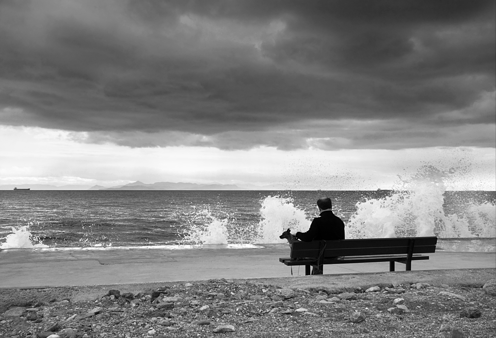 Di fronte al mare - BN