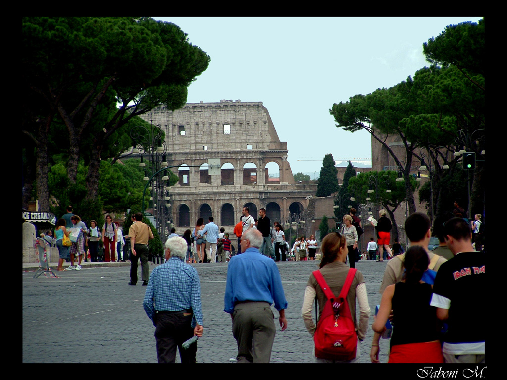 Caos al Colosseo