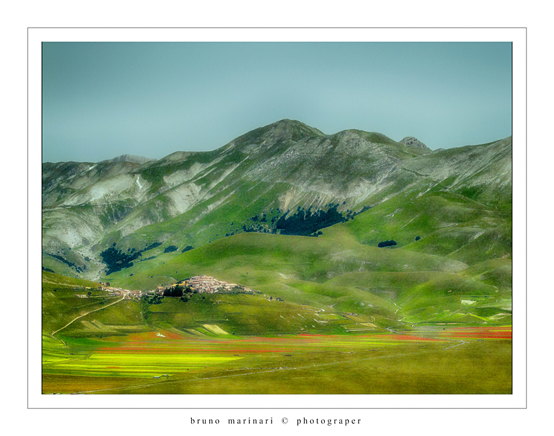Dipinto a Castelluccio