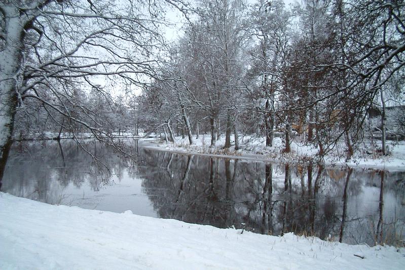 l'inverno lungo e gelido nella citt� di Orebro