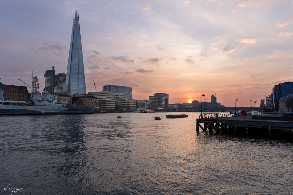 London is burning bright