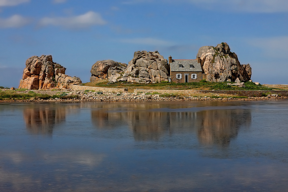 La casetta fra le rocce.........