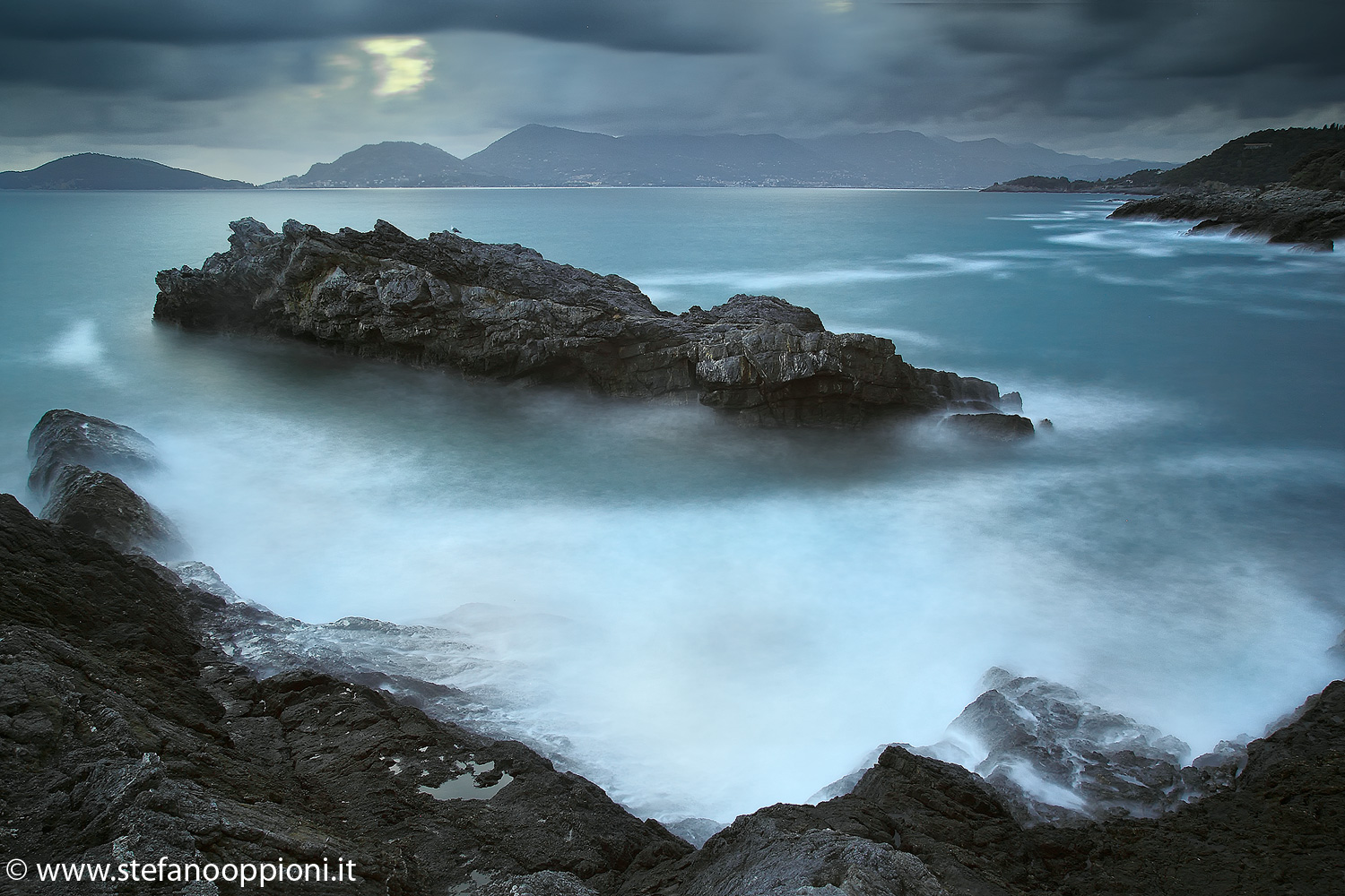 At the border of the land