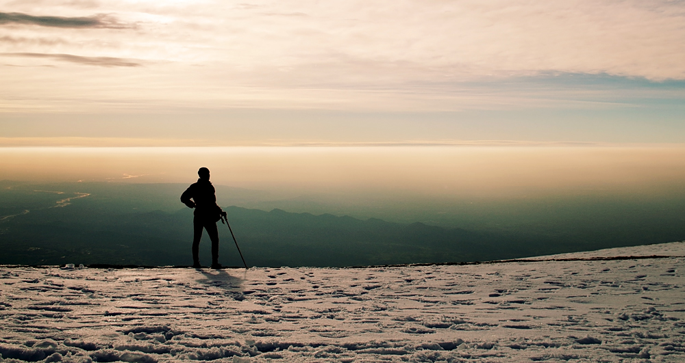 Autoscatto a Cima Grappa