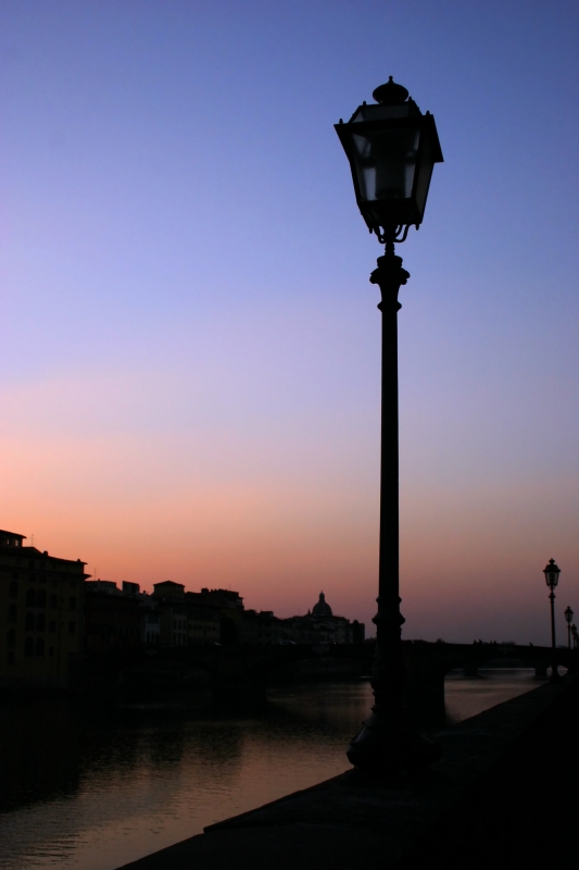 LungArno al tramonto