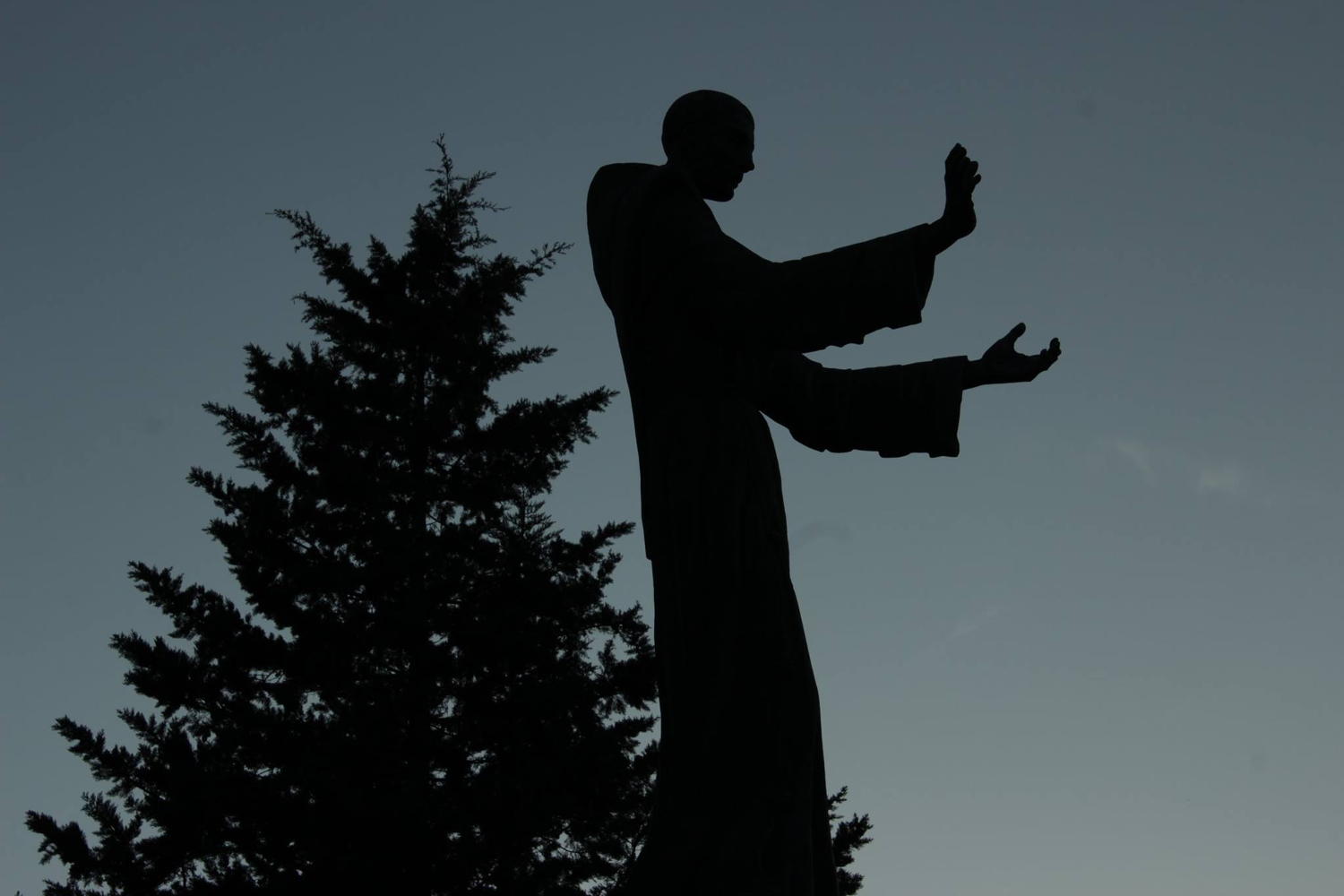 San Francesco al tramonto