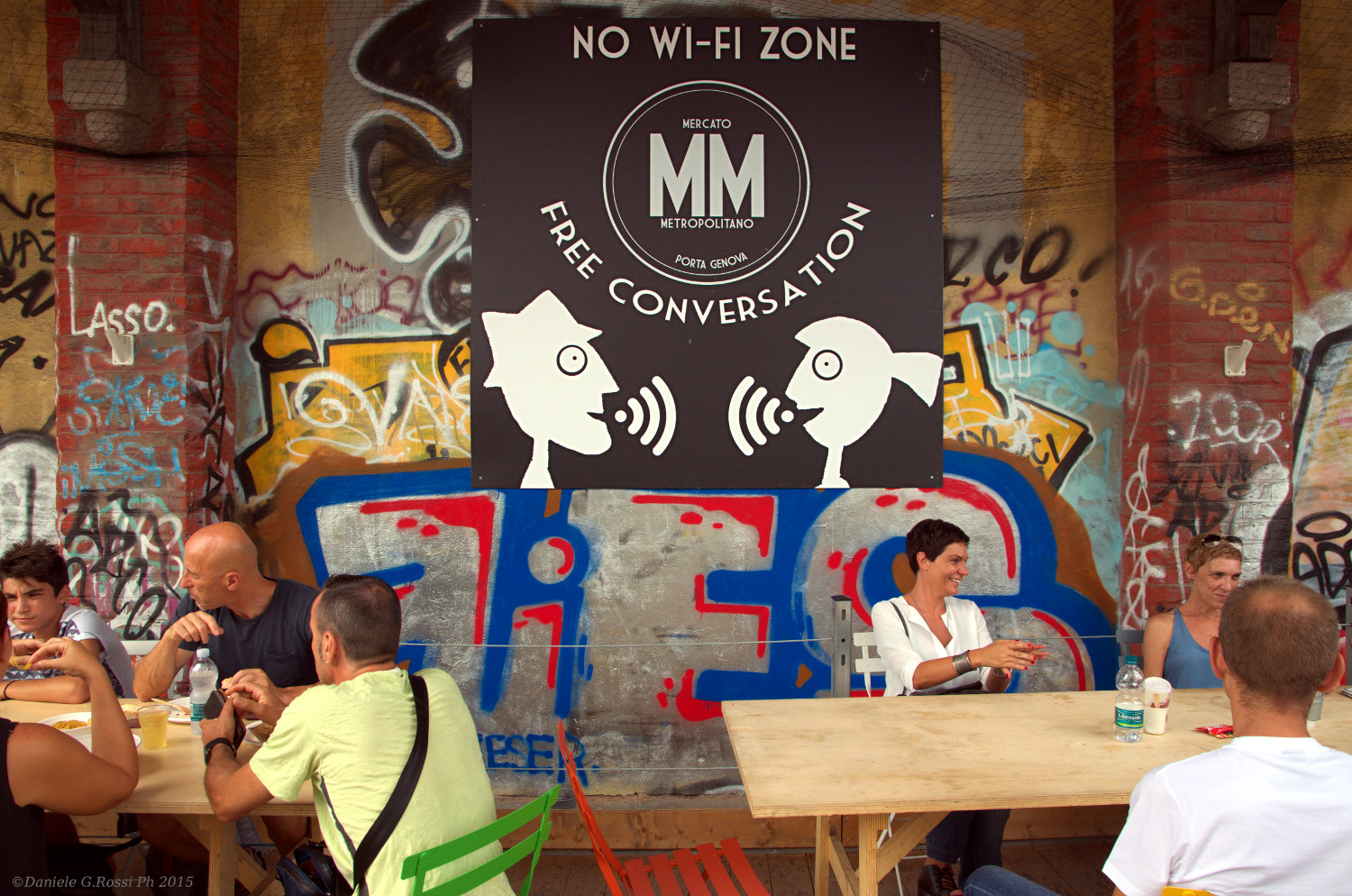 El wifi ghe l'em minga, parlii tra viater