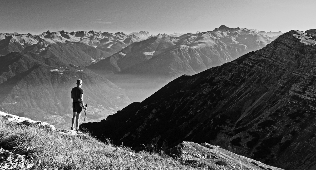 Autoscatto a Cima Portule