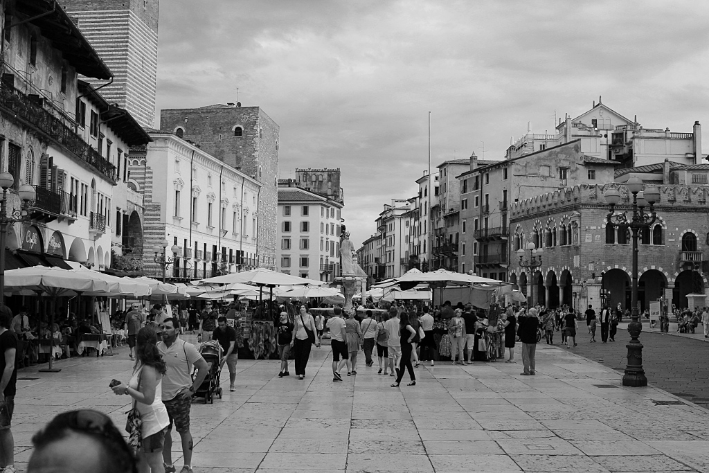 Piazza Erbe a Verona