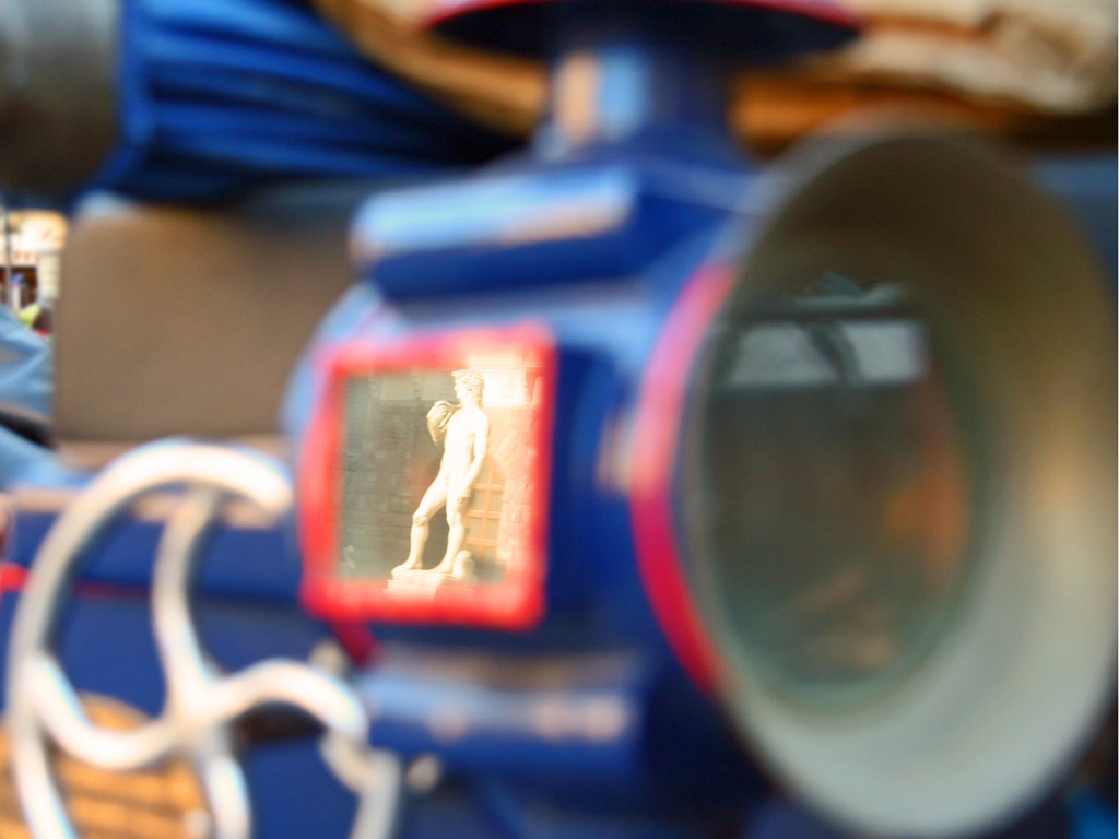 Firenze, David...in carrozza!